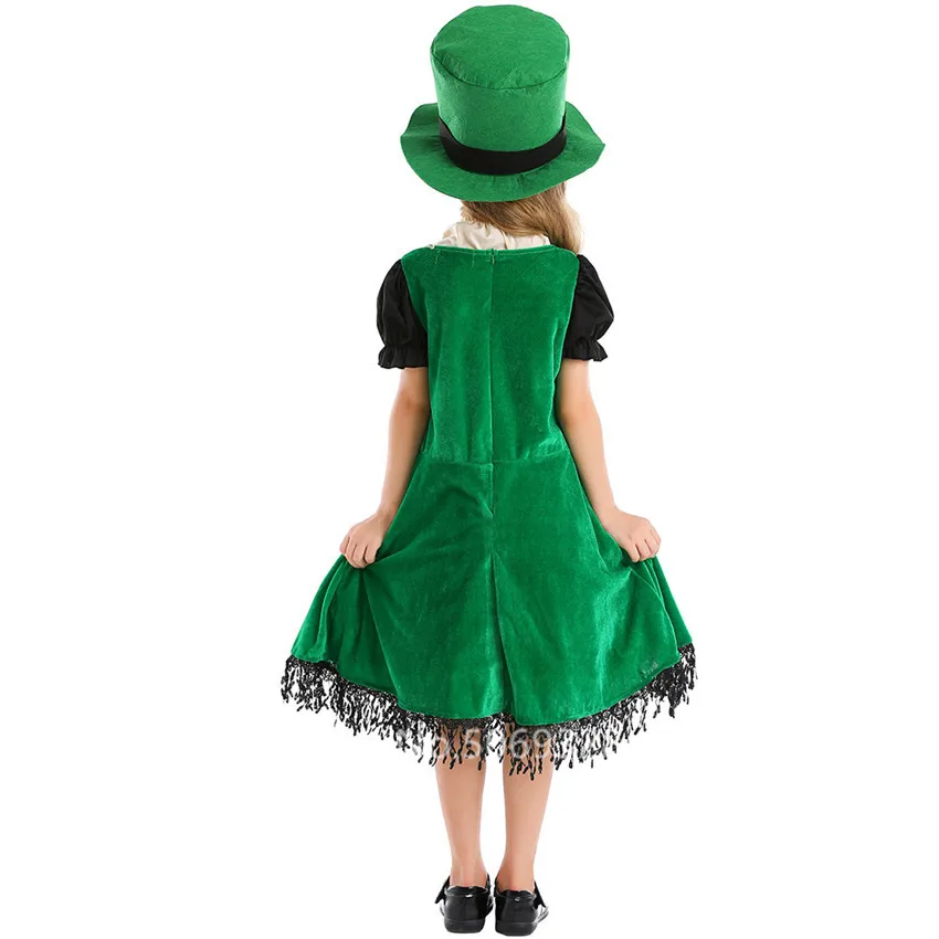 

Halloween Elves Cosplay Costume 3Pcs Green Lace Bandage Dress Women Girls Christmas Clothing Carnival Party Fancy Stage Wear