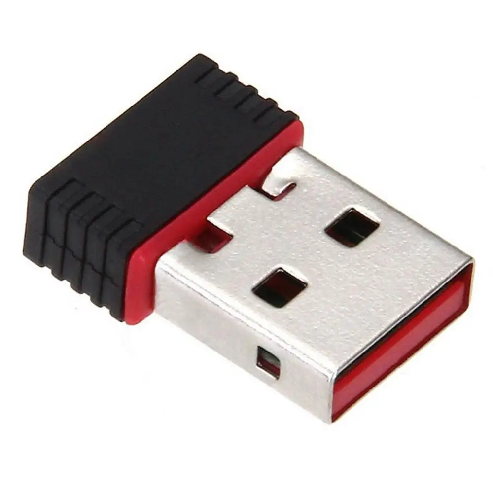 USB Nano мини беспроводной Wifi адаптер приемник сетевая LAN Карта ПК 150 Мбит/с 2 0
