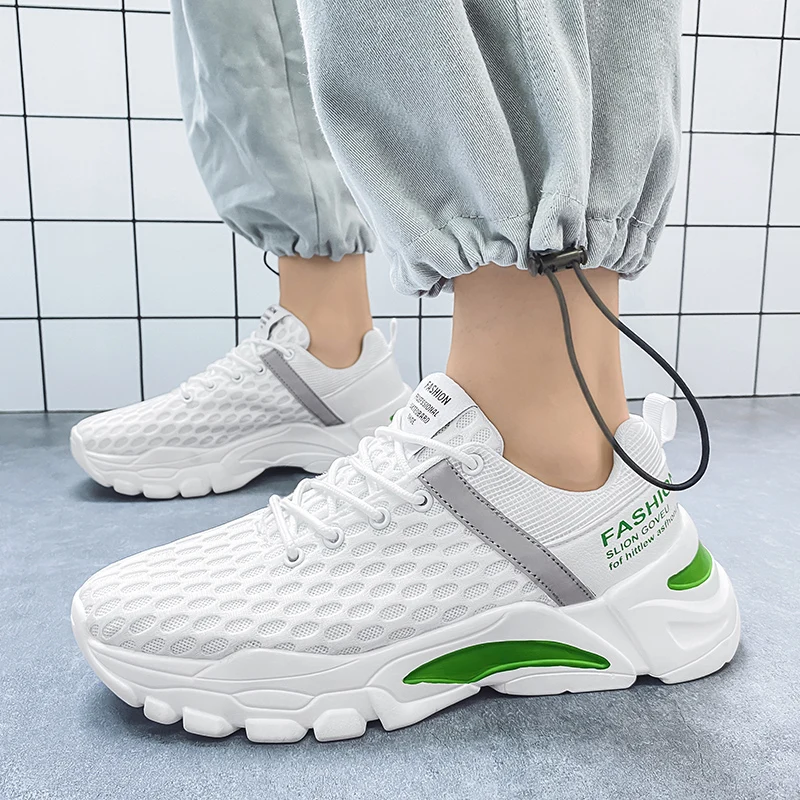 

2021 Hot Sale Men's sneaker Sports Shoes Men Running Shoes Outdoor Breathable Sneakers Walking Shoes high quality Male sneakers