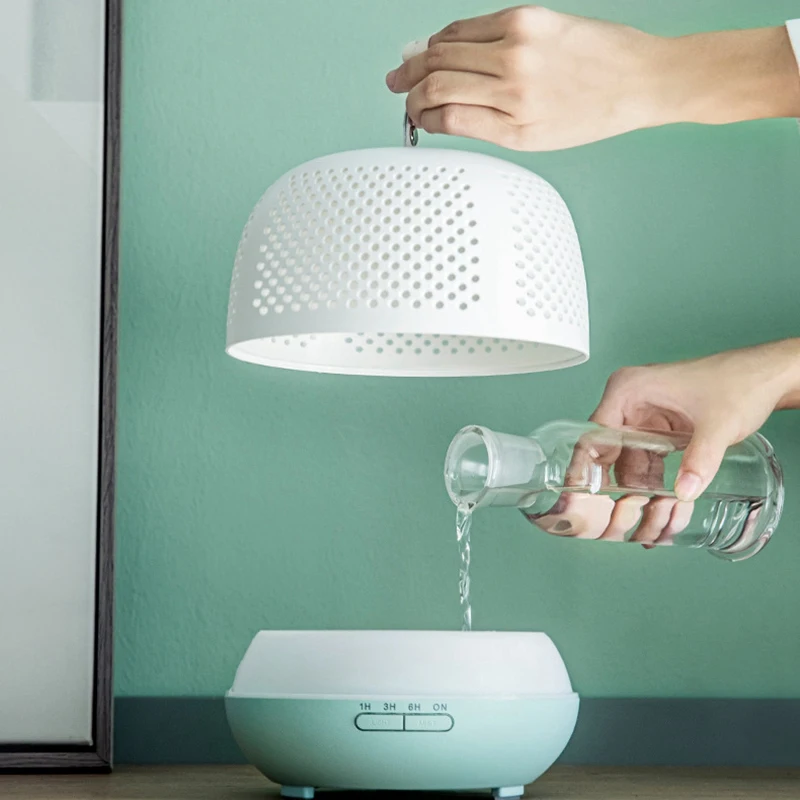 

Desktop Aroma Diffuser USB Essential Oil Sprayer Mini Humidifier with LED for Home Office Aroma Device,US Plug