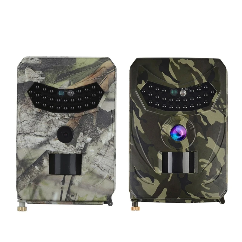 

12MP 1080P Trail Camera 0.8s Trigger Time Trail Game Camera 26 pcs 940nm No Glow IP56 Waterproof for Wildlife Hunting H9EB