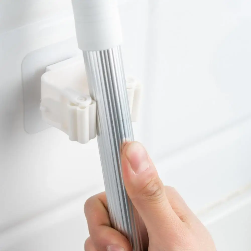 

Punch-Free Strong Seamless Mop Clips No Trace Stickers Mop Holder Mop Hook Mop Clip Hook Professional Fashion