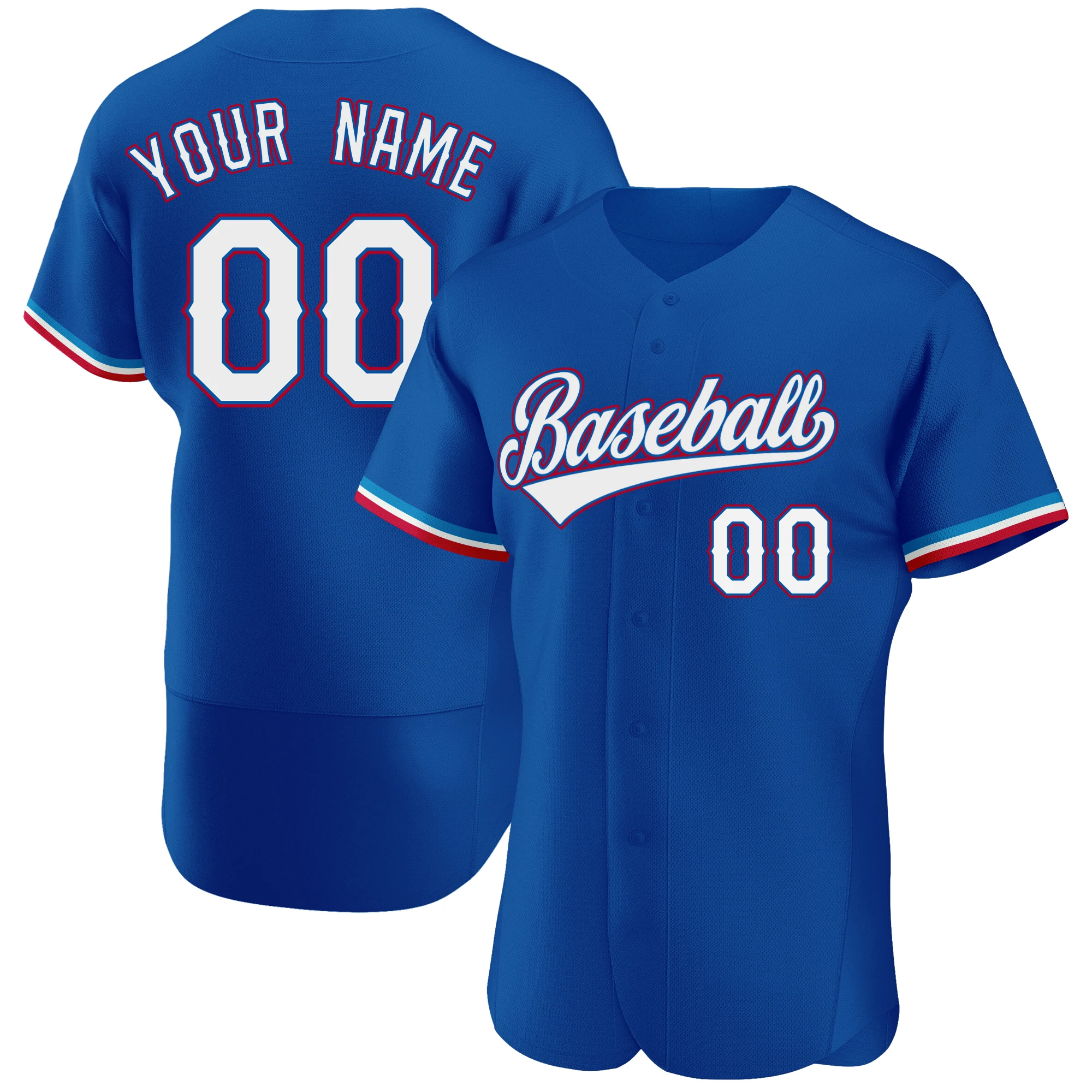Custom Baseball Jersey Personalized Printed Team Name/Numbers Breathable Soft Durable Button-down Tee Shirts for Men/Kids Party