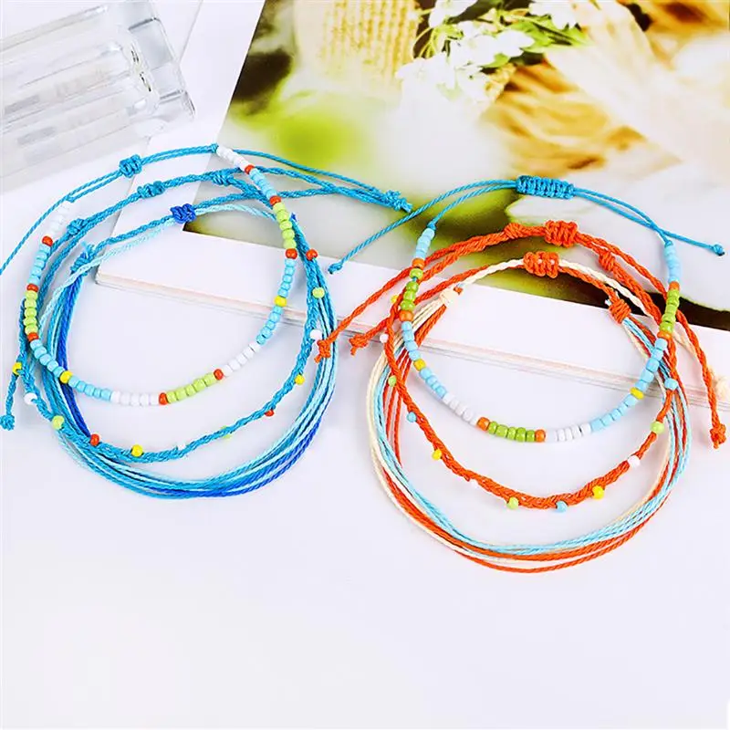 3 шт./1 комплект женские браслеты на ногу | Украшения и аксессуары