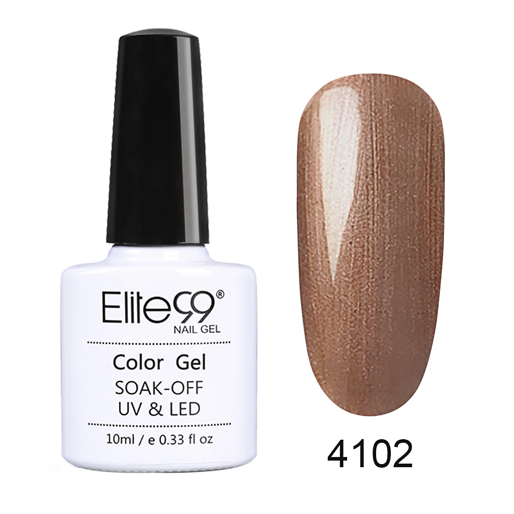 Elite99 10ml Bronze Color Gel Nail Polish Soak Off Hybrid Varnish Semi Permanent Lacquer Enamel Art Gels | Красота и здоровье