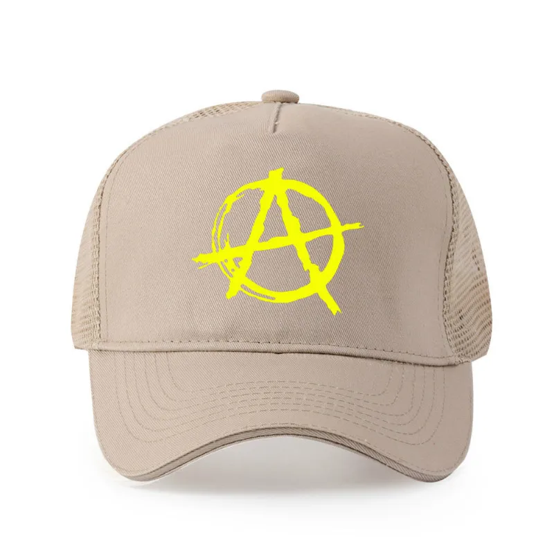 Бейсболка с логотипом анархии символа весна-лето мужская и женская шапка уличный