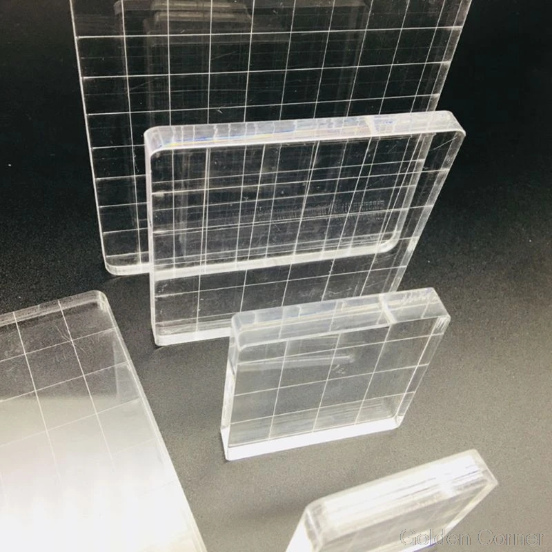 7pcs/set High Transparency Acrylic Block DIY Crafts Seal Stamp Scrapbooking Photo Album Decorative Jy02 20 Dropship | Дом и сад