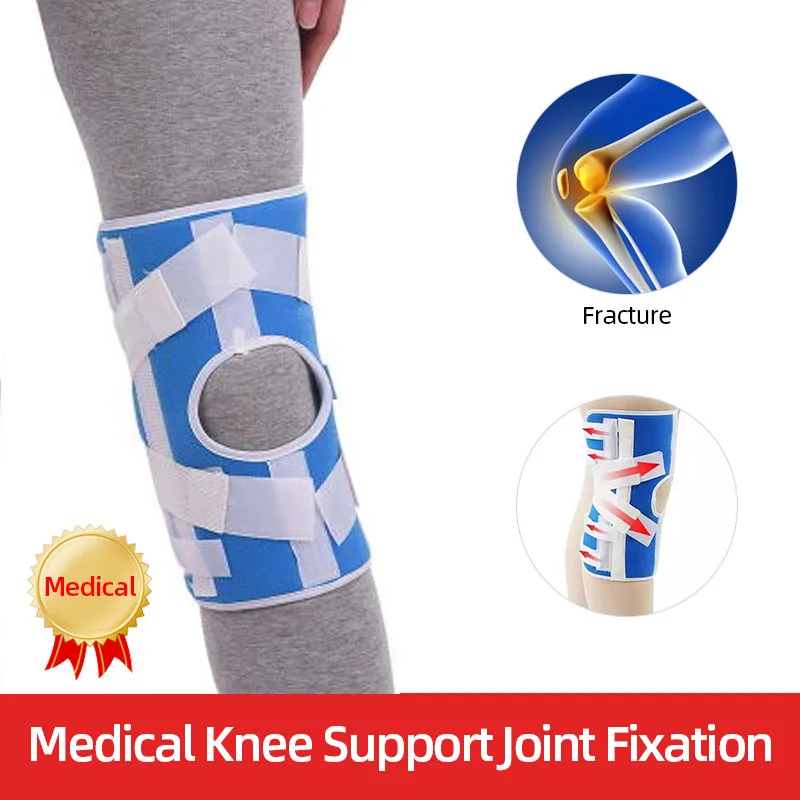 

Медицинский рукав для фиксации колена, наколенник, эластичный ремень, Регулируемый стабилизатор коленного сустава, ортопедический артритн...