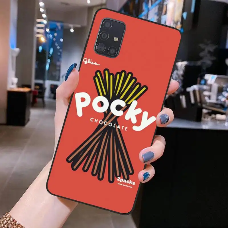 

Kinder Biscuits Candy Drink Phone Case For Samsung Galaxy S21 Plus Ultra S20 FE M11 S8 S9 plus S10 5G lite 2020