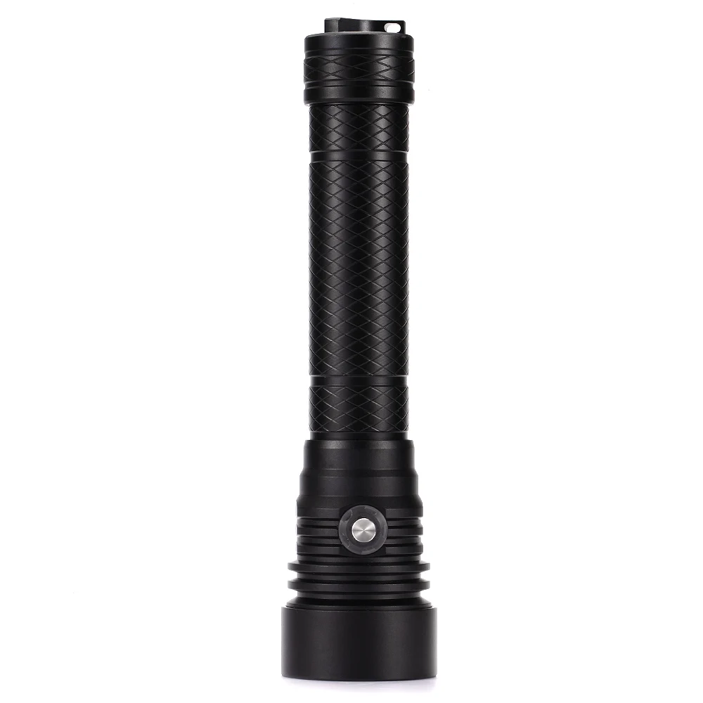 New White / Yellow Light Diving Flashlight XHP70.2 LED Waterproof Underwater Catch Fish Torch Camping Tactical 26650 Lantern | Освещение