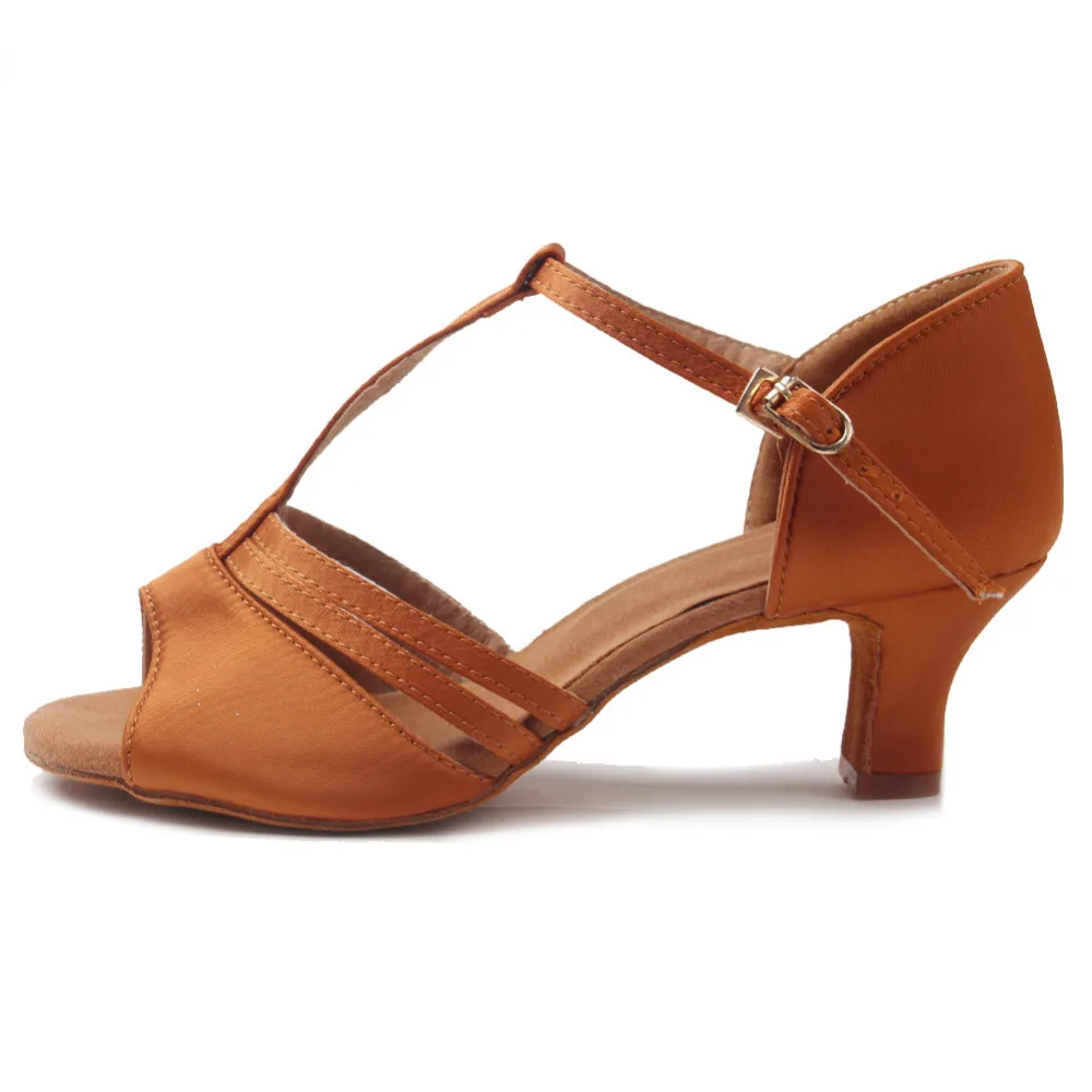 Women Latin Dance Shoes High Heel Ballroom Tango Salsa Dancing Shoes Ladies Modern Girls Suede Sole Party Dance-Shoes HotSelling
