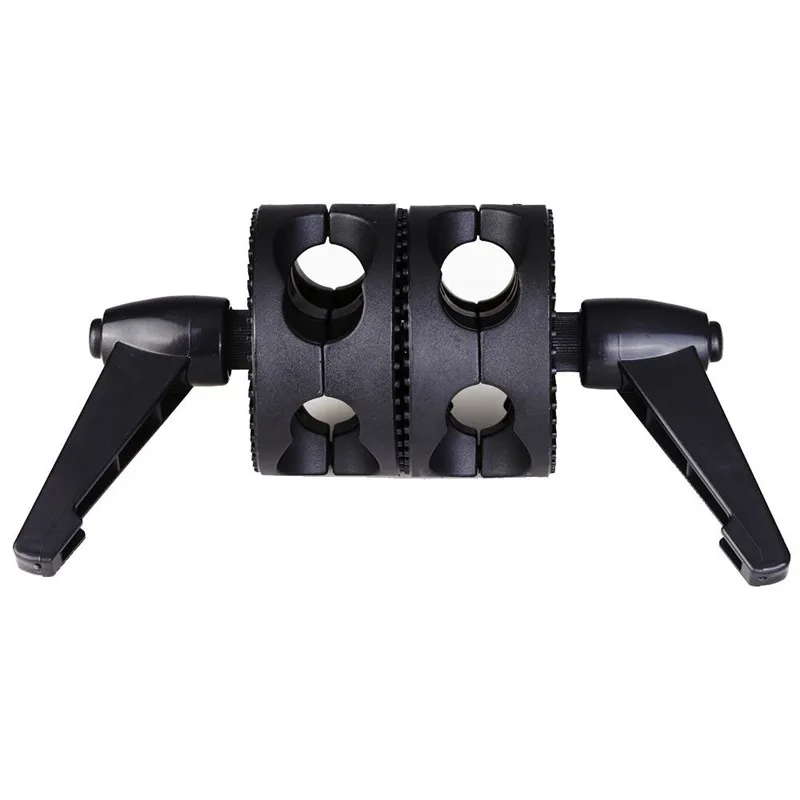 Двойная поворотная головка наклонное крепление с двойным углом зажим для колеса