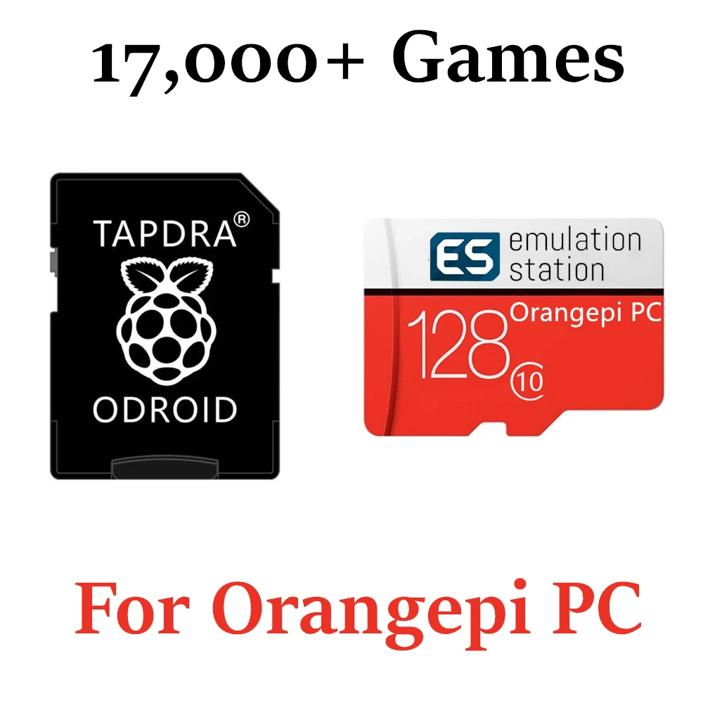 

2020 New 17000+ Games 128G RETRORANGEPI Retropie Emulation Station Micro SD Card