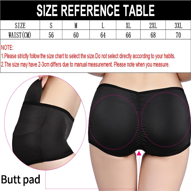 Поддельные задницы женские ягодицы и бедра Enhancer формирование бесшовные