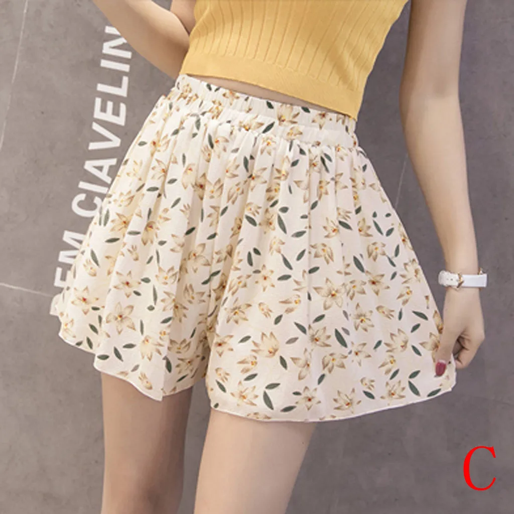 Женские повседневные свободные короткие брюки большого размера с этническим