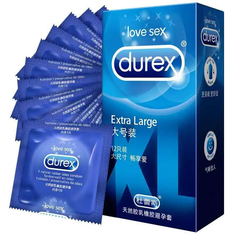 12 шт. ультратонкие презервативы Durex 55 мм | Красота и здоровье