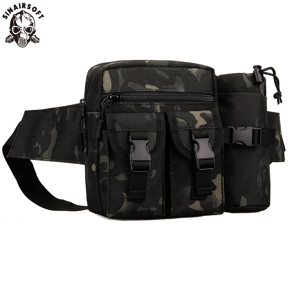 

SINAIRSOFT Men Waist Bag Tactical Bag Bolsa Tactica Militar Waterproof Outdoor Military Bag Sac Militaire Hiking Army Bags Bolsa