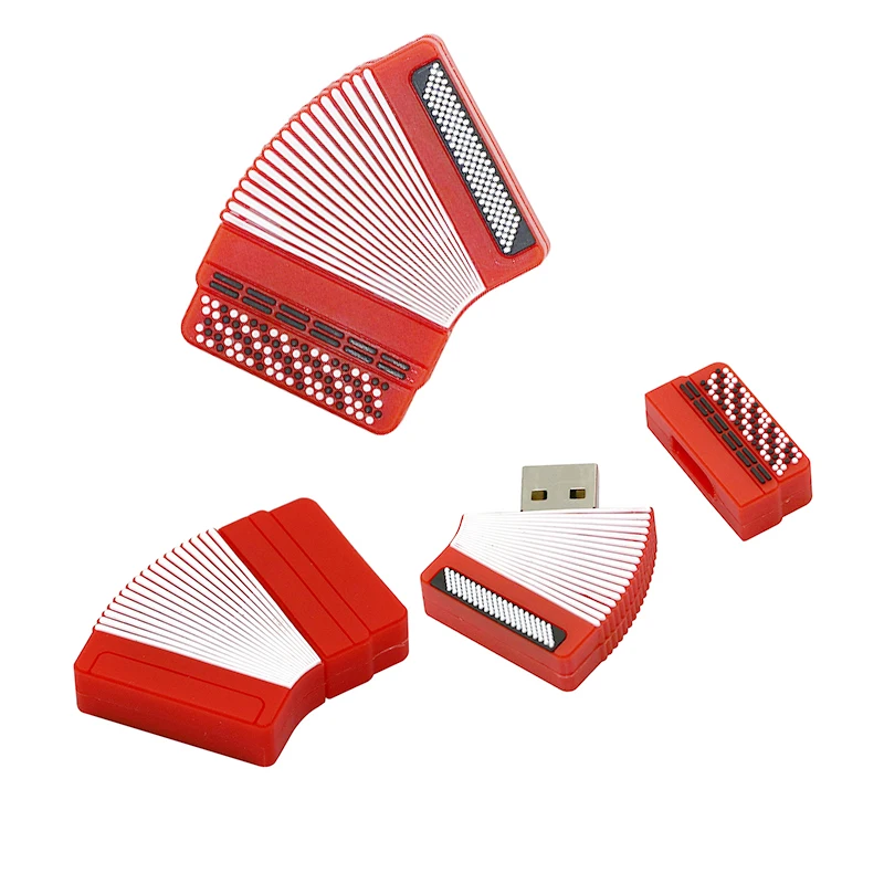 usb флешка 64 Гб карта памяти Флешка 128 ГБ 32 гб мультяшное пианино/органная ручка