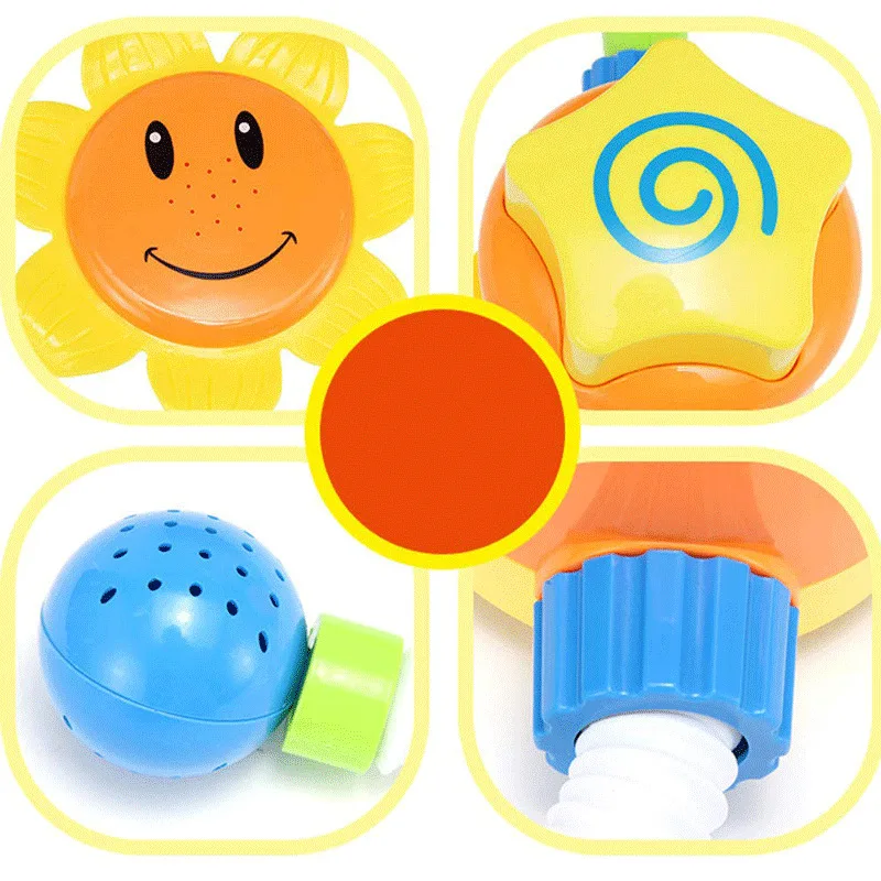 

Baby Children Kids Bath Sunflower Spray Water Shower Tub Faucet Bathroom Toys