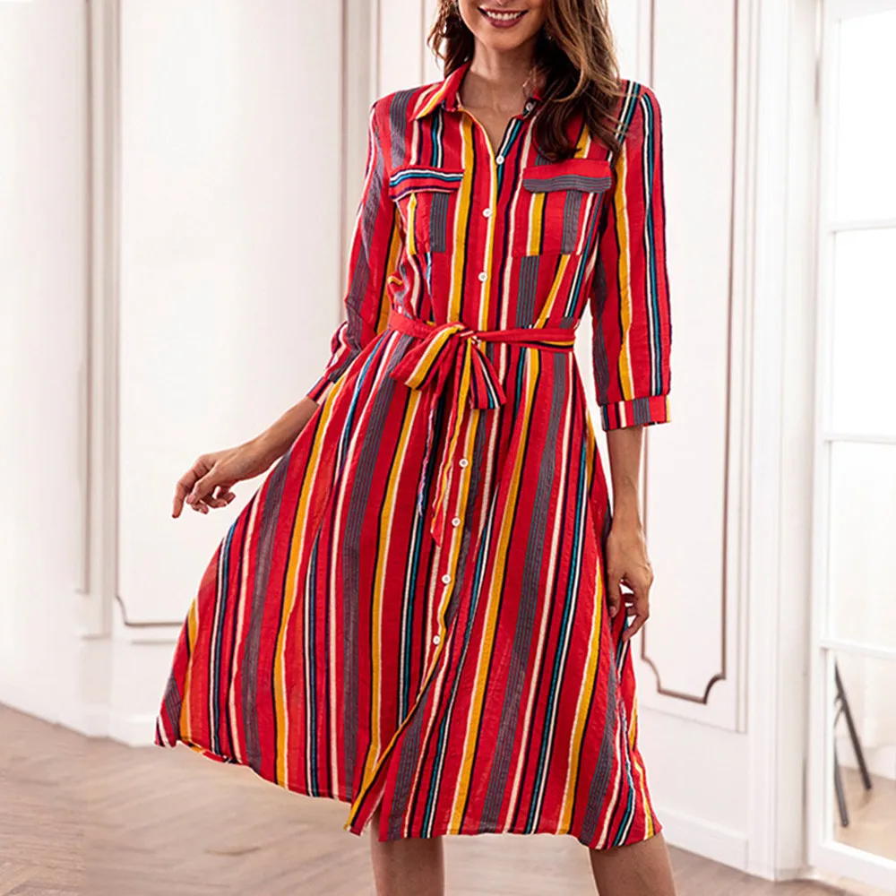 SAGACE платья с принтом элегантное женское пляжное платье длинным рукавом и