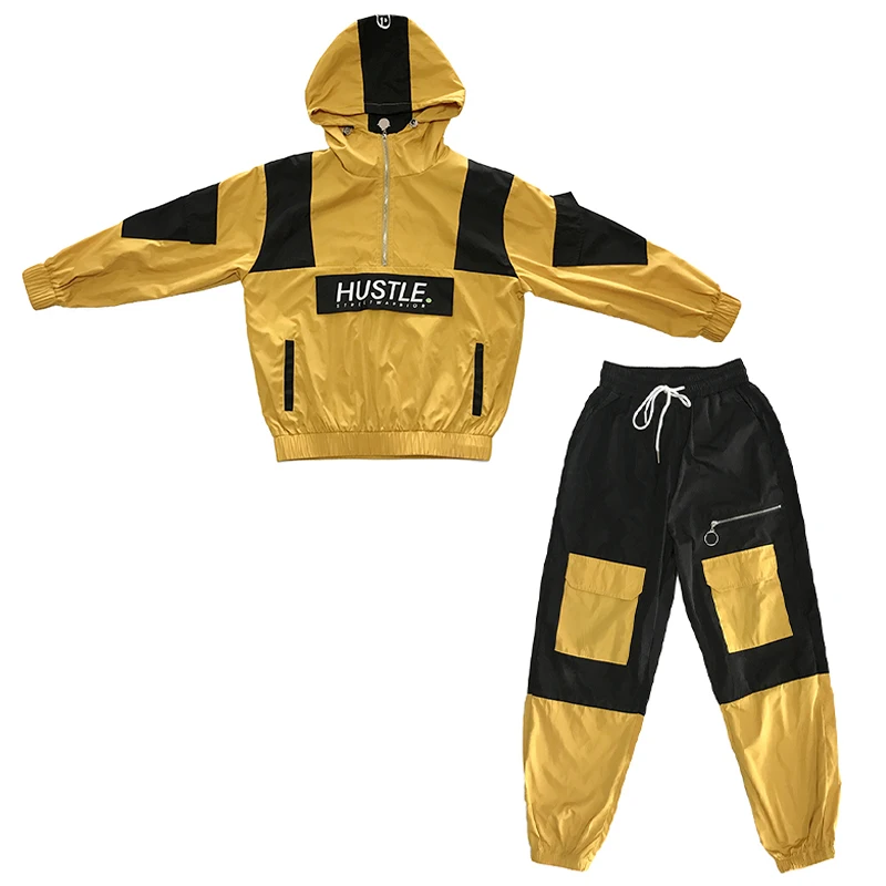 

Children Jazz Dance Costumes Kids Hip Hop Clothing Street Hoodies For Boys Girl Ballroom Dance Performance Neon Green Stage Wear