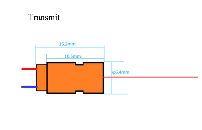 5 в постоянного тока Фоточувствительный датчик фокусировка расстояние
