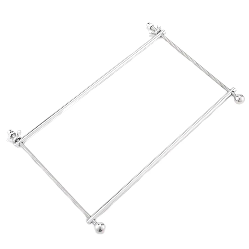 Регулируемая Грудь Связывание из нержавеющей стали Рамка ограничители игрушки