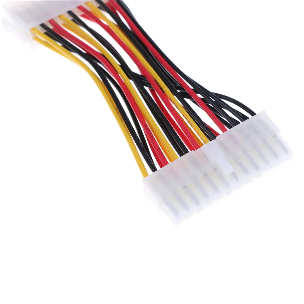 Кабель 14 см 20-Pin штекер 24-Pin Женский Кабель-адаптер для ATX PSU Mini hp 1 шт. пластик 20 Pin до