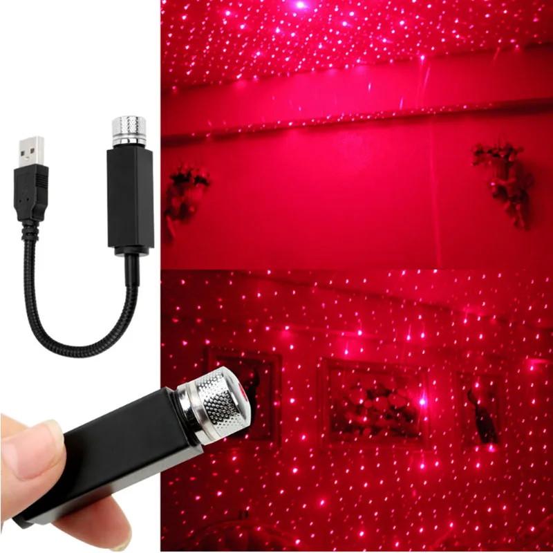 Мини светодиод машины крыша Звезда Ночной Светильник s проектор светильник