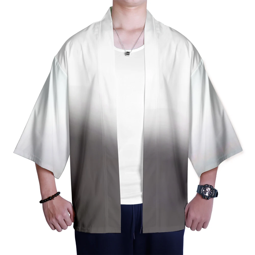 Японское кимоно для мужчин и женщин 3D популярное аниме цельная традиционная