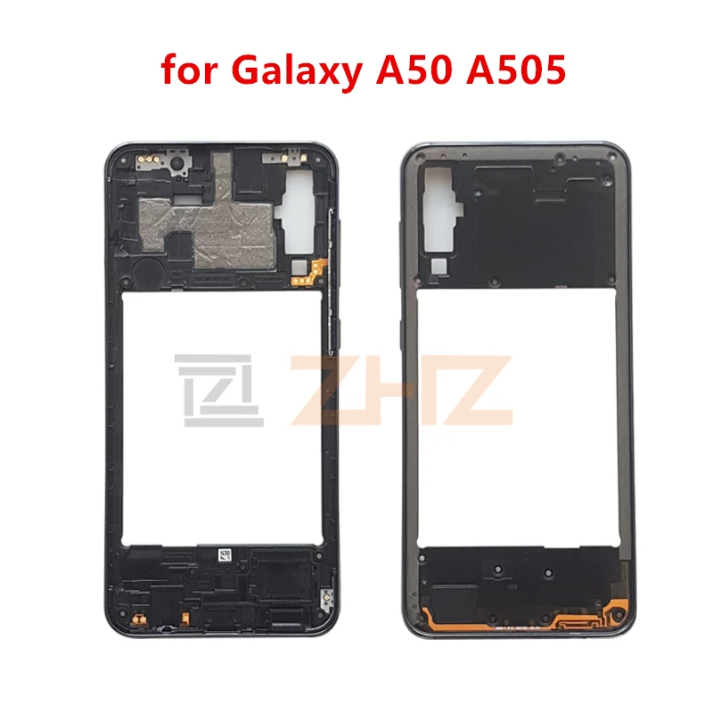 Для Samsung Galaxy A50 A505 средняя рамка пластина Корпус задняя Рамка Металлическая