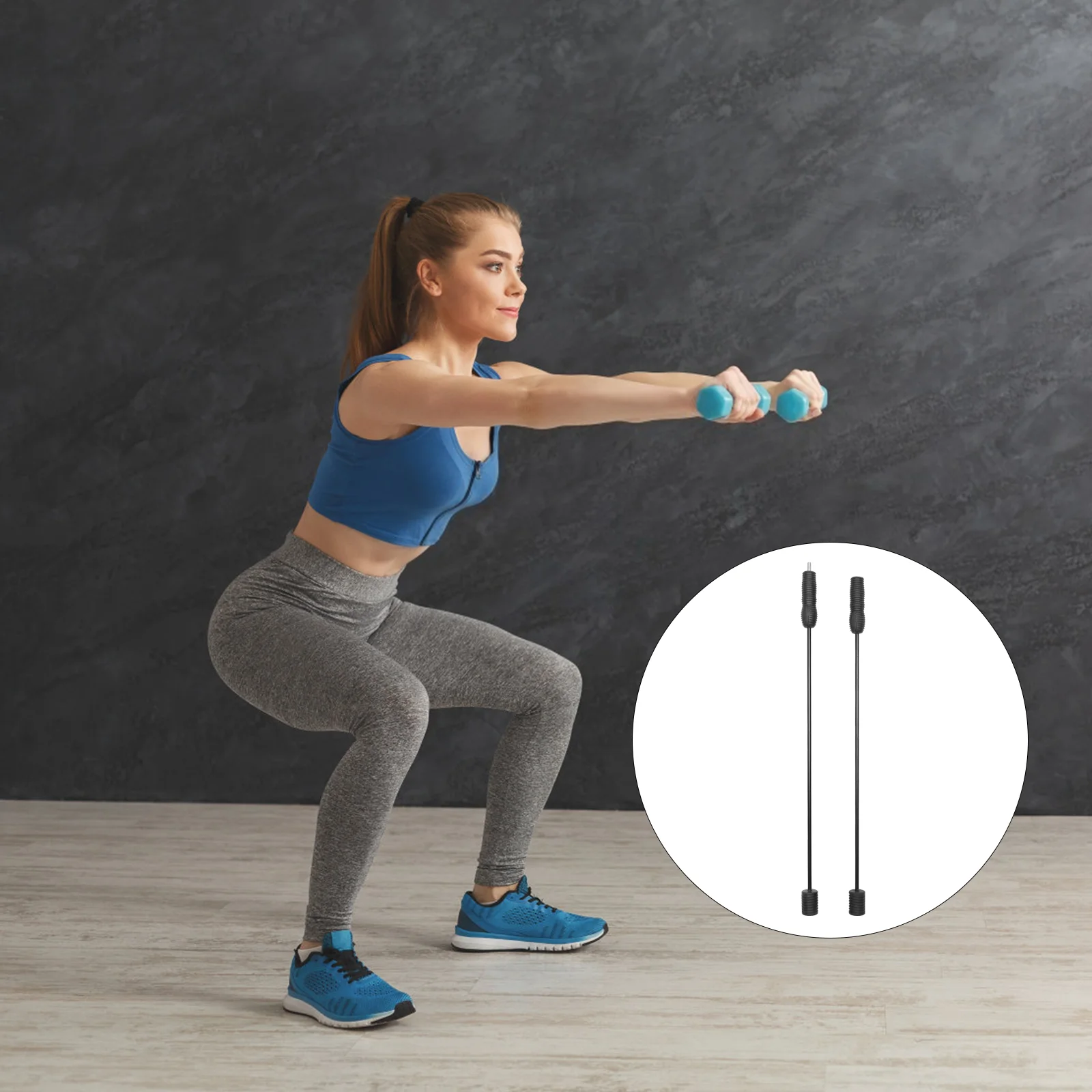 

1 шт., съемная Вибрирующая палочка для фитнеса