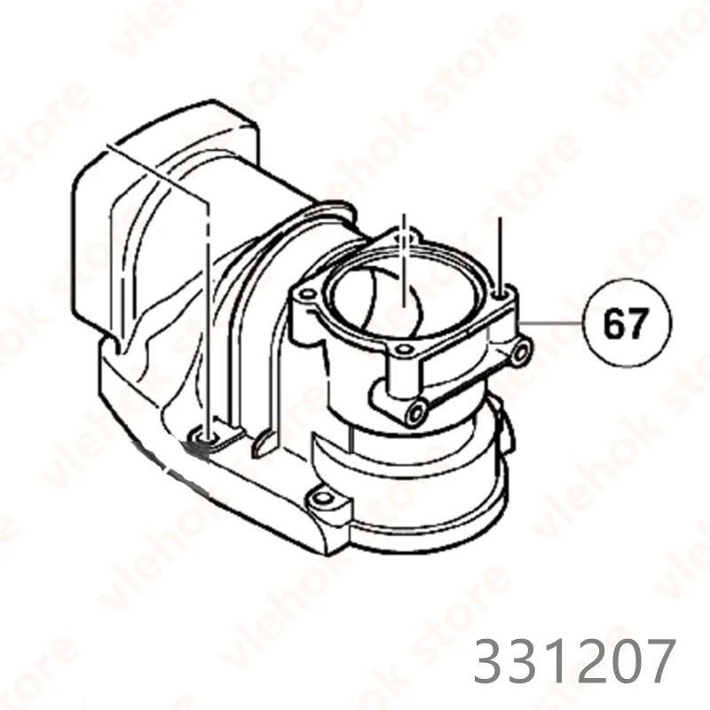 Чехол для hitachi DH38SS 331207, аксессуары для электроинструментов, запчасти для электроинструментов