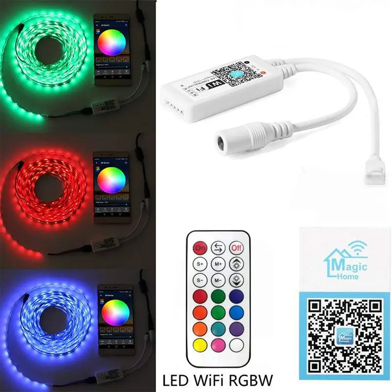 Светодиодная лента RGBW контроллер РЧ с 21 клавишей пульт дистанционного