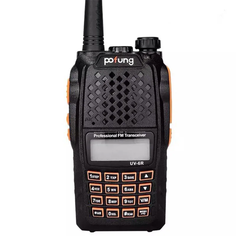 Портативная рация UV6R 7 Вт 128 каналов двухсегментная УФ-модуляция частоты мощная