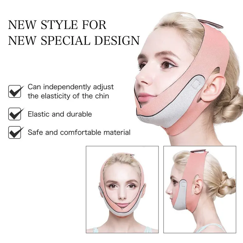 

Face Slimming Bandage Facial V-shape Physical Lifting Bandage V Line Face Shaper Sleeping Mask Face Anti-wrinkle Skin Care Tool