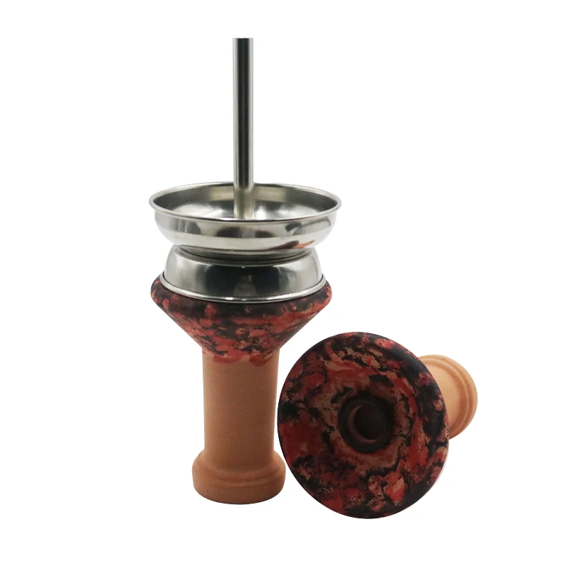 

1 Набор, керамический кальян с одним отверстием и держателем для угля