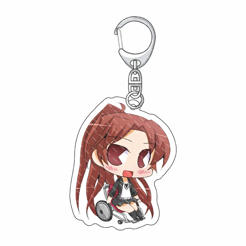 Японский аниме GuiltyCrown аксессуары для ключей Ouma Shu tsugame Gai Yuzuriha Inori акриловый брелок