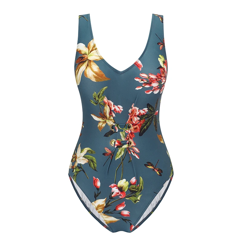 Женские Купальники PERONA цельные купальники с контролем живота для похудения v