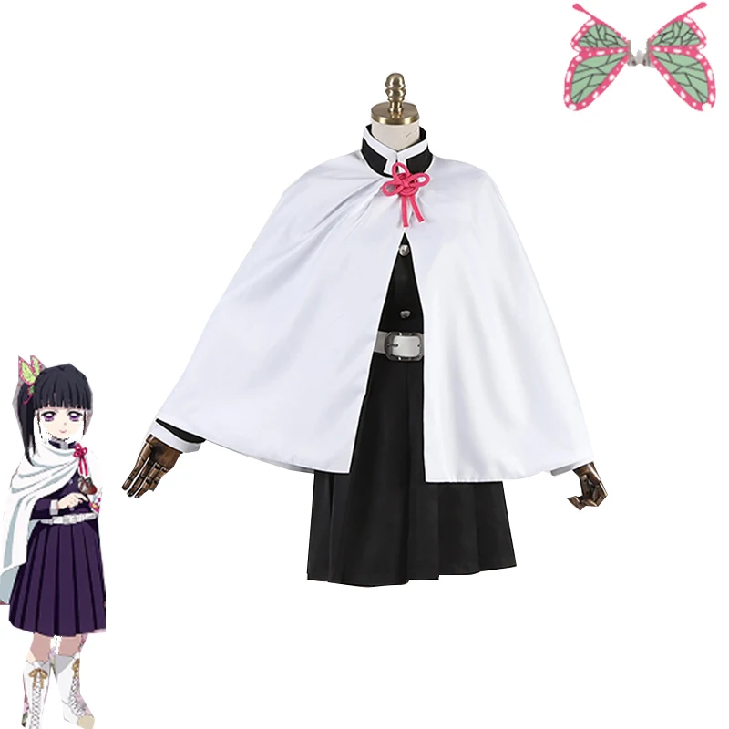 

Anime Demon Slayer Tsuyuri Kanawo Cosplay Costumes Kimetsu no Yaiba Women Fancy Kimono Halloween Carnival Uniforms Custom Made