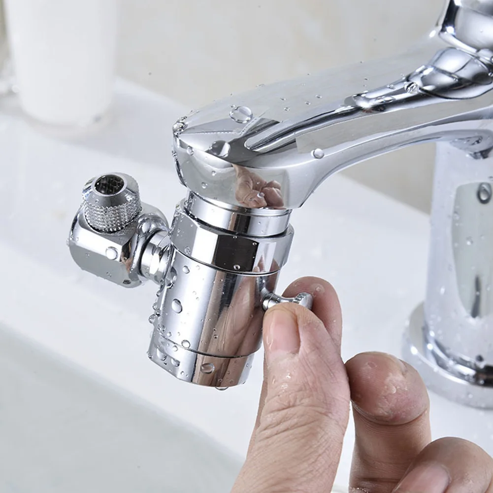 

Rotatable Kitchen Faucet Sprayer Head Flexible Tap Filter Extender Water Saving Nozzle Guide Adapter Bathroom Faucet Connector