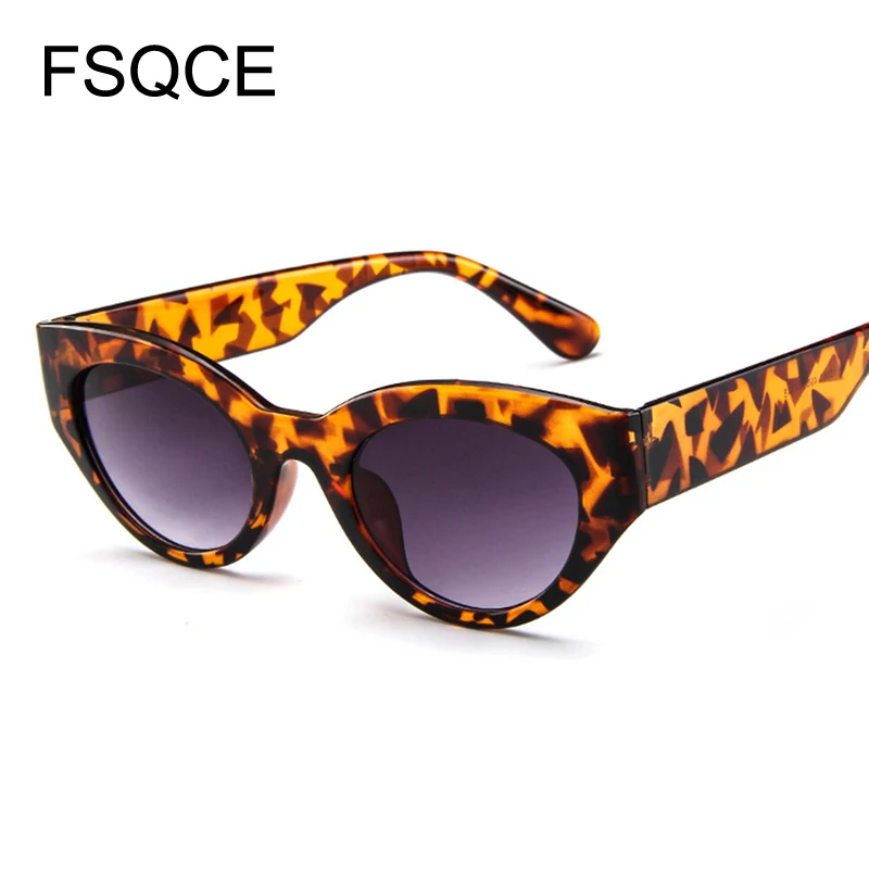 C3Leopard Солнцезащитные очки в стиле ретро, сексуальные женские солнцезащитные очки кошачий глаз, Женские винтажные недорогие солнцезащитные очки с треугольниками, женские UV400 Jenner - Цвет линз: C3Leopard