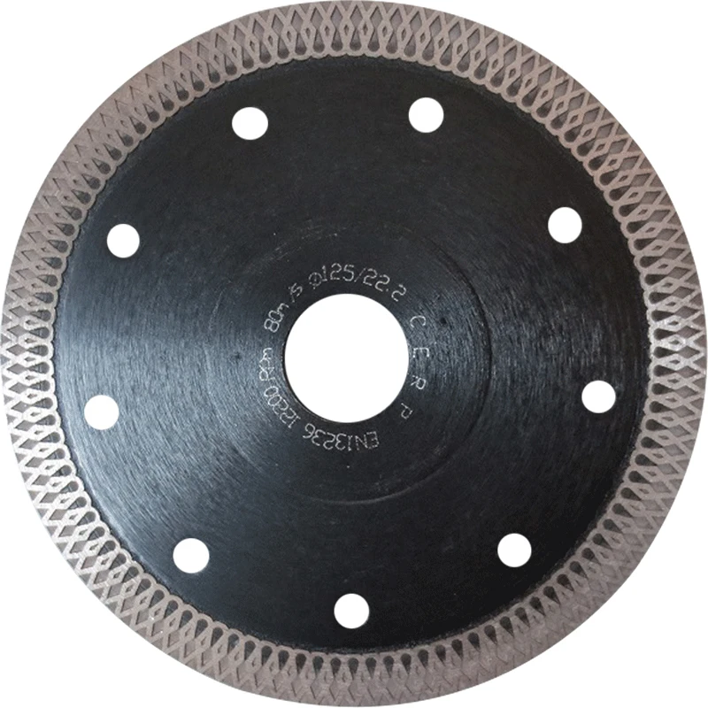 5 дюймовое твердое лезвие для резки плитки сверхтонкое особенно хорошо подходит