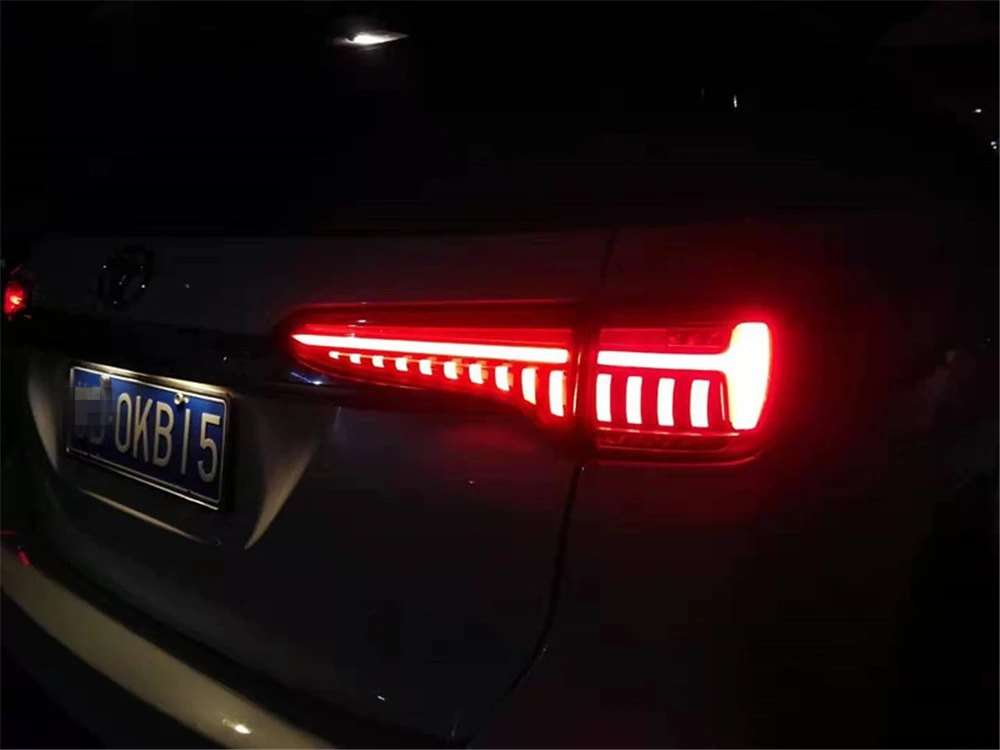 CSCSNL автомобильный Стайлинг для Toyota Fortuner задние фонари 2016 2017 2018 2019 динамический