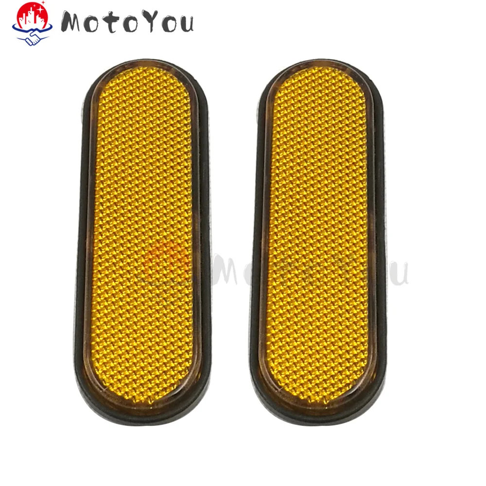 Отражатель для передней вилки мотоцикла желтые Предупреждение ющие наклейки