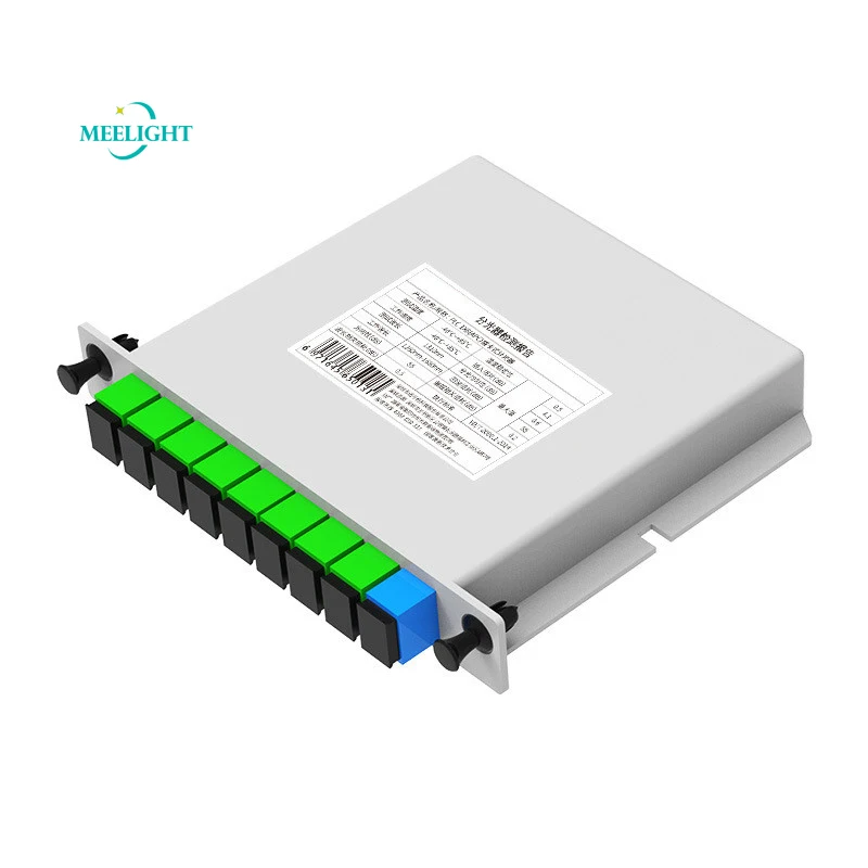 5pcs FTTH SC APC PLC 1X8 splitter Fiber Optical Box FTTH SC Connector Fibra Optica PLC Splitter Box with 1X8 PLC Optical Splitt