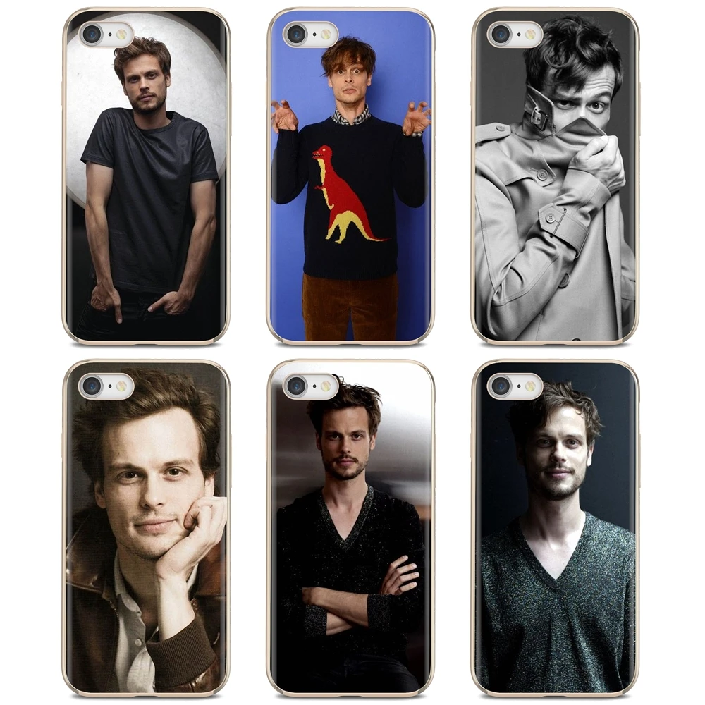 Силиконовый чехол для телефона с изображением Мэтью серого гублера Спенсера