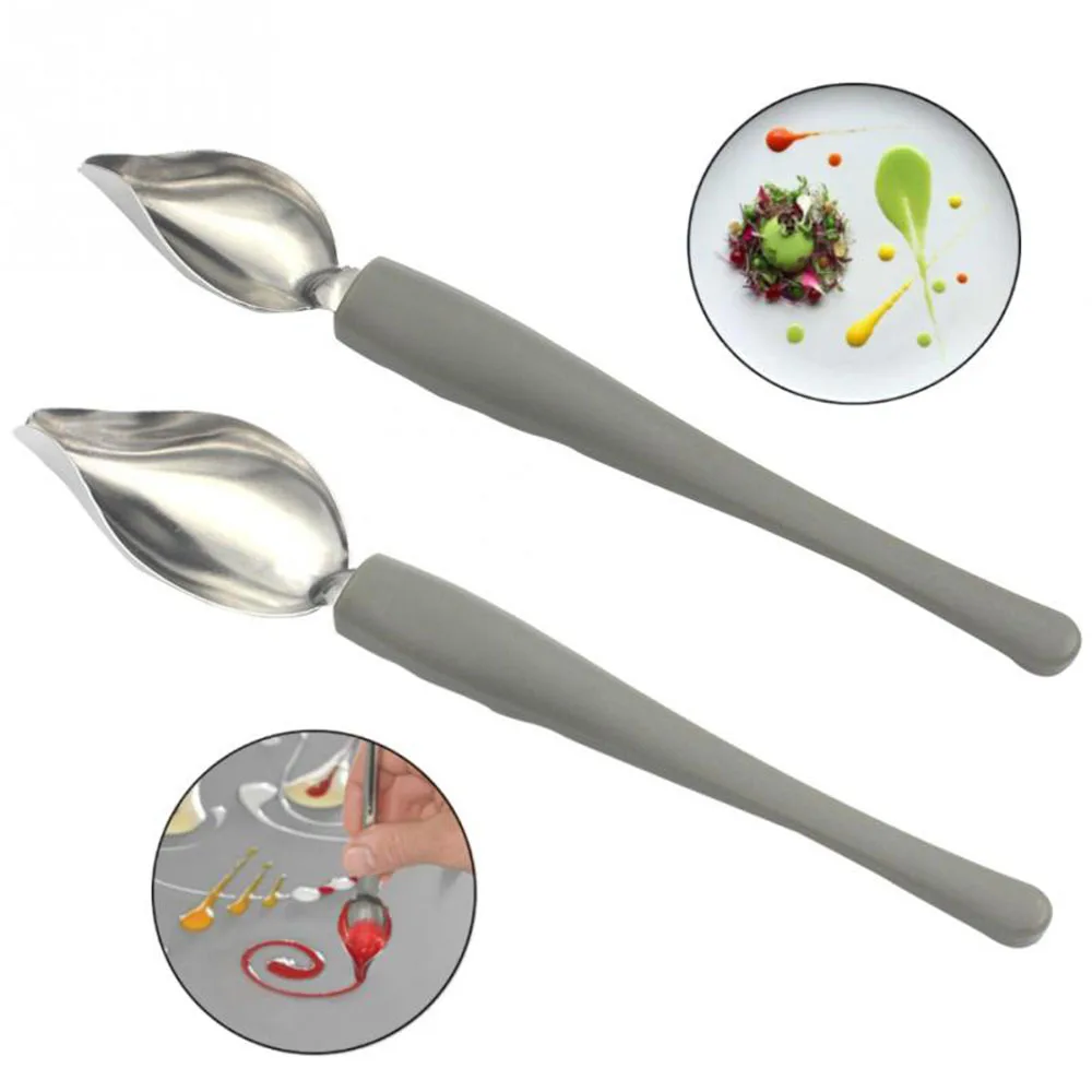 

Draw Tool Plate Cake Bakeware Coffee Tool Dressing Dessert Sushi Decorate Deco Spoon