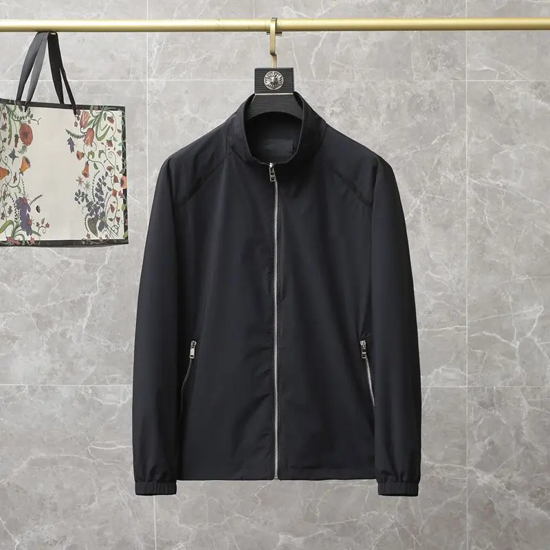 

Новинка весна-осень 2021, мужская повседневная модная куртка с воротником-стойкой