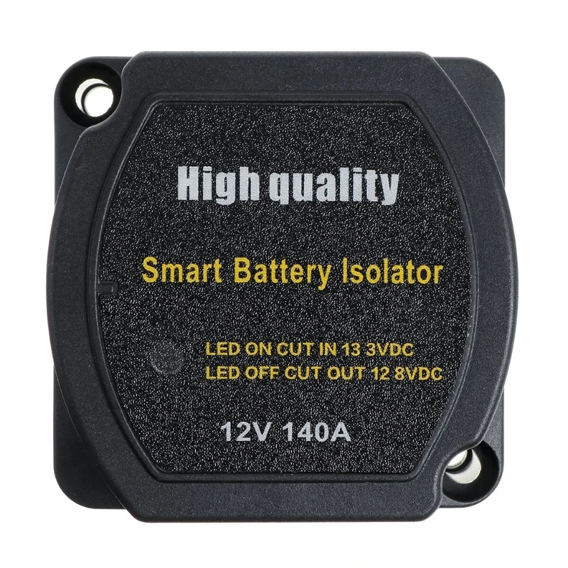 

12V 140A Voltage Sensitive Relay Switch for RV Yacht Off-road vehicle ATV, Double Battery System Isolator